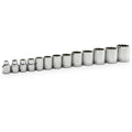 SET SKT STD SAE 3/8DR 12PT 13PC