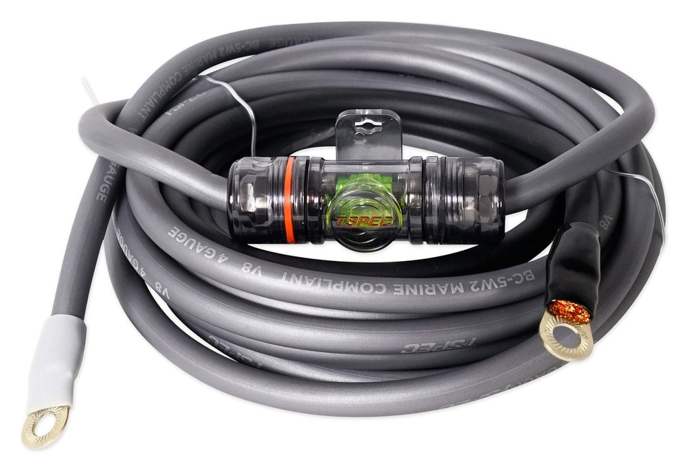 4AWG 1500W AMP KIT WITH R