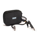 TIRE INFLATION GUN BLACK(NORMALLY CLOSED CHUCK 160 PSI IN LINE GAUGE)CARRY BAG