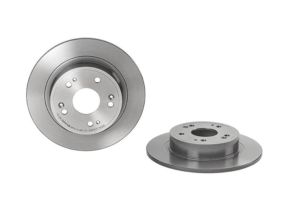 Brembo 09-14 Acura TSX/05-12 Accord/14 Accord/17 Accord Rear Premium UV Coated OE Equivalent Rotor