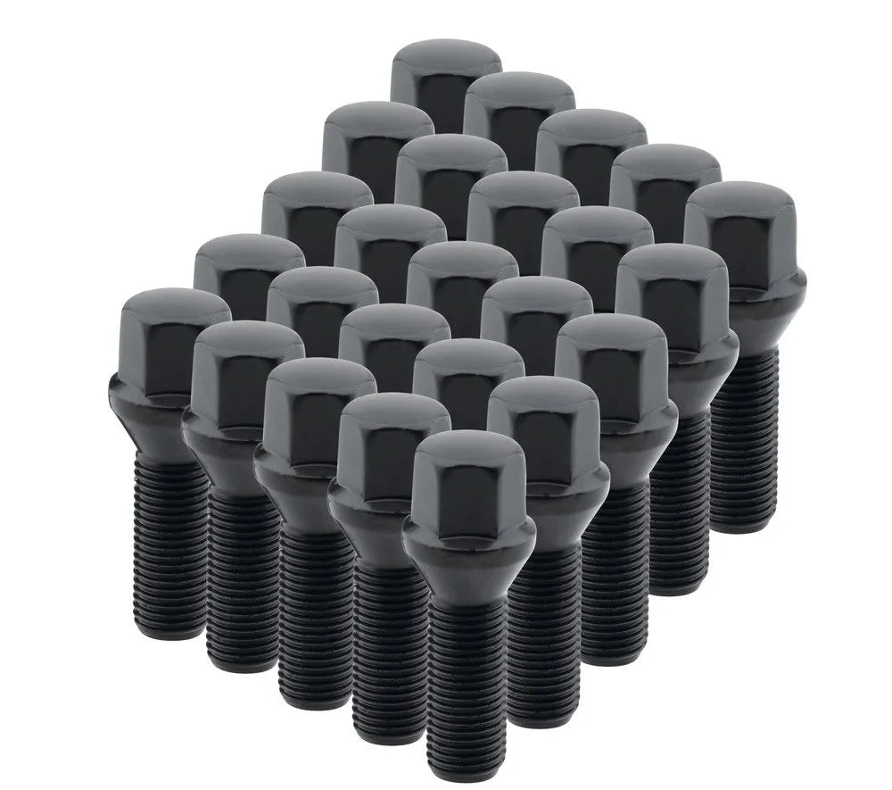 Method Lug Nut Kit - Spline - 12x1.5 - 6 Lug Kit - Black