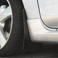 Rally Armor 04-09 Mazda3/Speed3 Basic Black Mud Flap w/ Black Logo