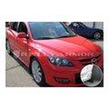 Rally Armor 04-09 Mazda3/Speed3 Basic Black Mud Flap w/ Black Logo