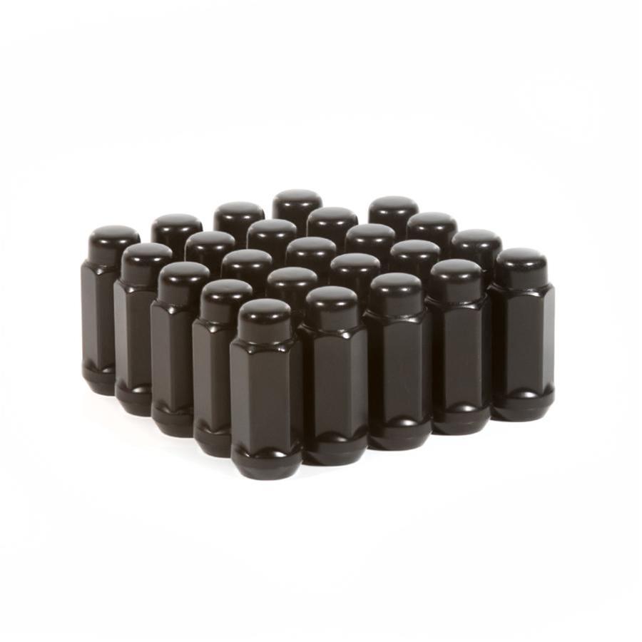 LUG KIT HEX 12x1.5 6 LUG KIT BLACK