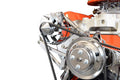 BBC Alternator Bracket uses Long Water Pump