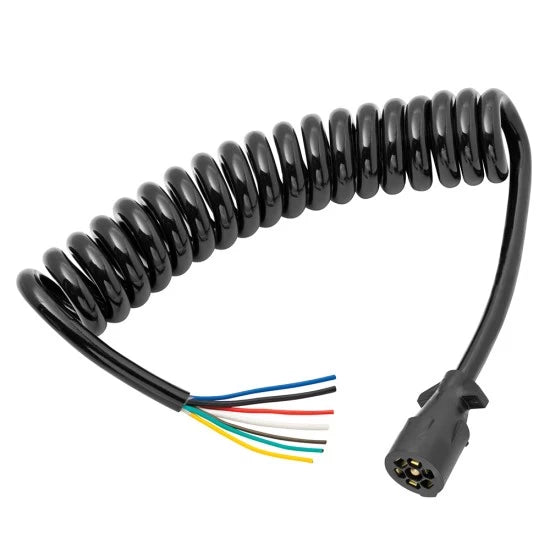 COILED 7-WAY MOLDED TRAILER CONNECT