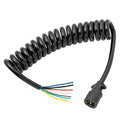 COILED 7-WAY MOLDED TRAILER CONNECT
