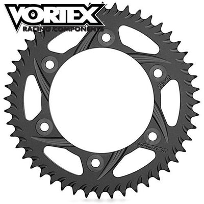 Vortex Racing Aluminum Rear Sprocket 525 43 Tooth- Hardcoat