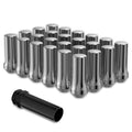 LUGNUT CLOSED END CHROME SPLINE LUG BOLTS 30MM 14 X 1.5 1.19 IN 5 LUG (20P