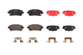 Brembo 11-14 Mazda 2 Front Premium NAO Ceramic OE Equivalent Pad