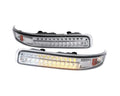 CHROME/AMBER BUMPER LIGHTS