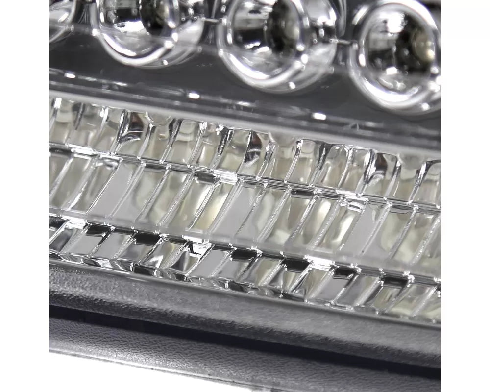 CHROME/AMBER BUMPER LIGHTS