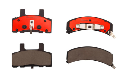 Brembo 1993 Cadillac 60 Special Premium NAO Ceramic OE Equivalent Pad - Front