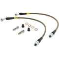 StopTech 2008 Mercedes S600 Armored Stainless Steel Rear Brake line Kit