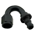 Fragola -12AN Push-Lite End 150 Degree - Black