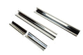 Kentrol 07-18 Jeep Wrangler JK Entry Guards 4 Pieces 4 Door - Polished Silver