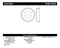 Centric C-TEK Standard Brake Drum - Rear