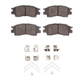 DFC 95-03 Toyota Celica Front 5000 Advanced Ceramic Brake Pads and Hardware Kit