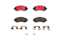 Brembo 97-01 Subaru Impreza/97-00 Legacy Front Premium NAO Ceramic OE Equivalent Pad