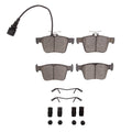 DFC 17-22 Audi RS3 Rear Euro 5000 Ceramic Brake Pads and Hardware Kit