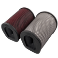 Air Filter For Intake Kits 75-6000,75-6001 Oiled Cotton Cleanable Red S&B