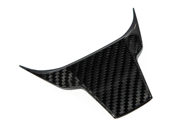 OLM Carbon Fiber Lower Steering Wheel Cover (Gloss Finish) - 2016 - 21 Honda Civic 2017-21 Honda Civic Type R