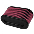 Air Filter For Intake Kits 75-5107 Dry Extendable White S&B