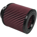 Air Filter For Intake Kits 75-2557 Oiled Cotton Cleanable 7 Inch Red S&B