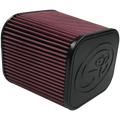 Air Filter For Intake Kits 75-1532, 75-1525 Oiled Cotton Cleanable Red S&B