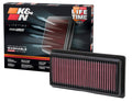 K&N Engineering air filter installed view