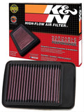 K&N Engineering air filter installed view