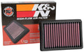 K&N 15-19 Moto Guzzi V9 1380CC Replacement Air Filter