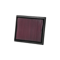 K&N Replacement Air Filter for Opel / Vauxhall / Saab 11.375in O/S L x 10.125in O/S W x 1.625in H