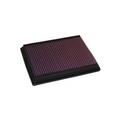 K&N Engineering air filter installed view