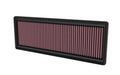 K&N Engineering air filter installed view