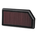 K&N Engineering air filter detail