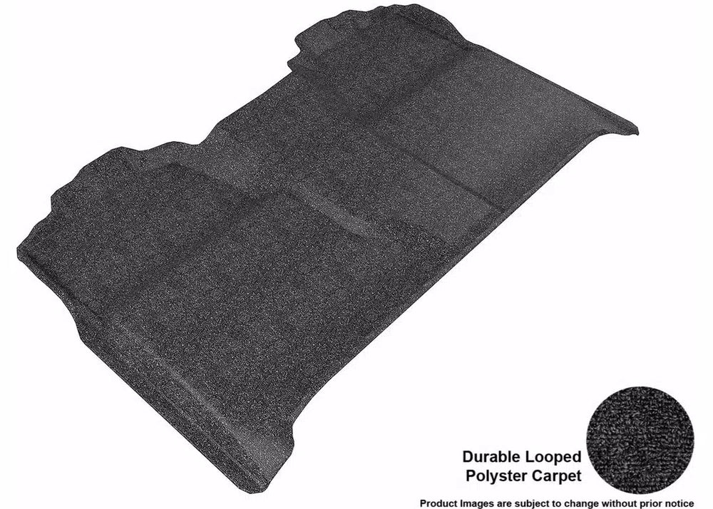 3D CLASSIC FLOOR MAT 2ND ROW BLACK