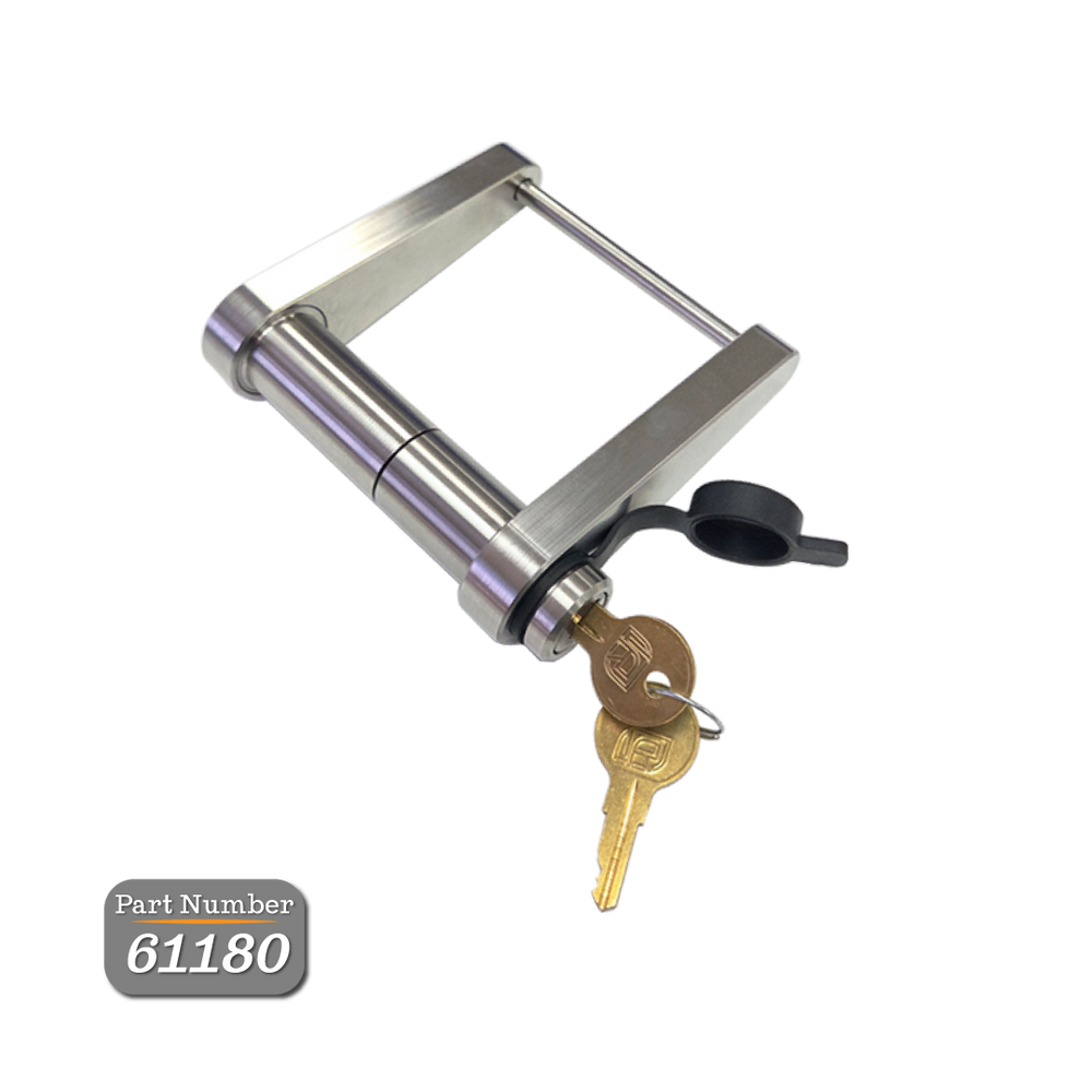 TRAILER LATCH LOCK STAMPED COUPLER 25/8IN DEPTH EXCL CAST MODEL SS