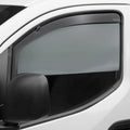 WeatherTech 2015+ Chevrolet City Express Front Side Window Deflectors - Dark Smoke