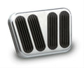 BILLET ALUMINUM BRAKE AND CLUTCH PEDAL PAD