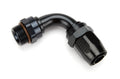 Fragola -12AN Male Rad. Fitting x 90 Degree Pro-Flow Hose End - Black