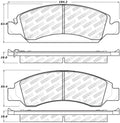 Street Brake Pads w/Shims and Hardware