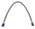 Fragola -6AN Hose Assembly Straight x Straight Alum Nut 24in