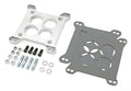 CARBURETOR ADAPTER; LRG. ROCHESTER CARB TO SML. ROCH/HOLLEY/AFB MANI.CAST ALUM.195964 PONTIAC ENGI