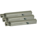8IN TRIPOD LEG EXTENSIONS ALUMINUM 3/PACK