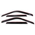TFX INCHANNEL WNDW VENTS SMOKE 4PC