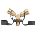 MR. HEATER PROPANE Y FEMALE ADAPTER WITH HANDWHEEL