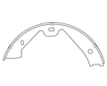 CENTRIC BRAKE SHOES