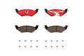 Brembo 92-95 Ford Crown Victoria/ 91-95 Lincoln Town Car/92-95 Grand Marquis Rear NAO Brake Pad