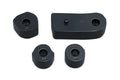 Kuryakyn Driver Floorboard Spacers 09-Up Touring Models Gloss Black